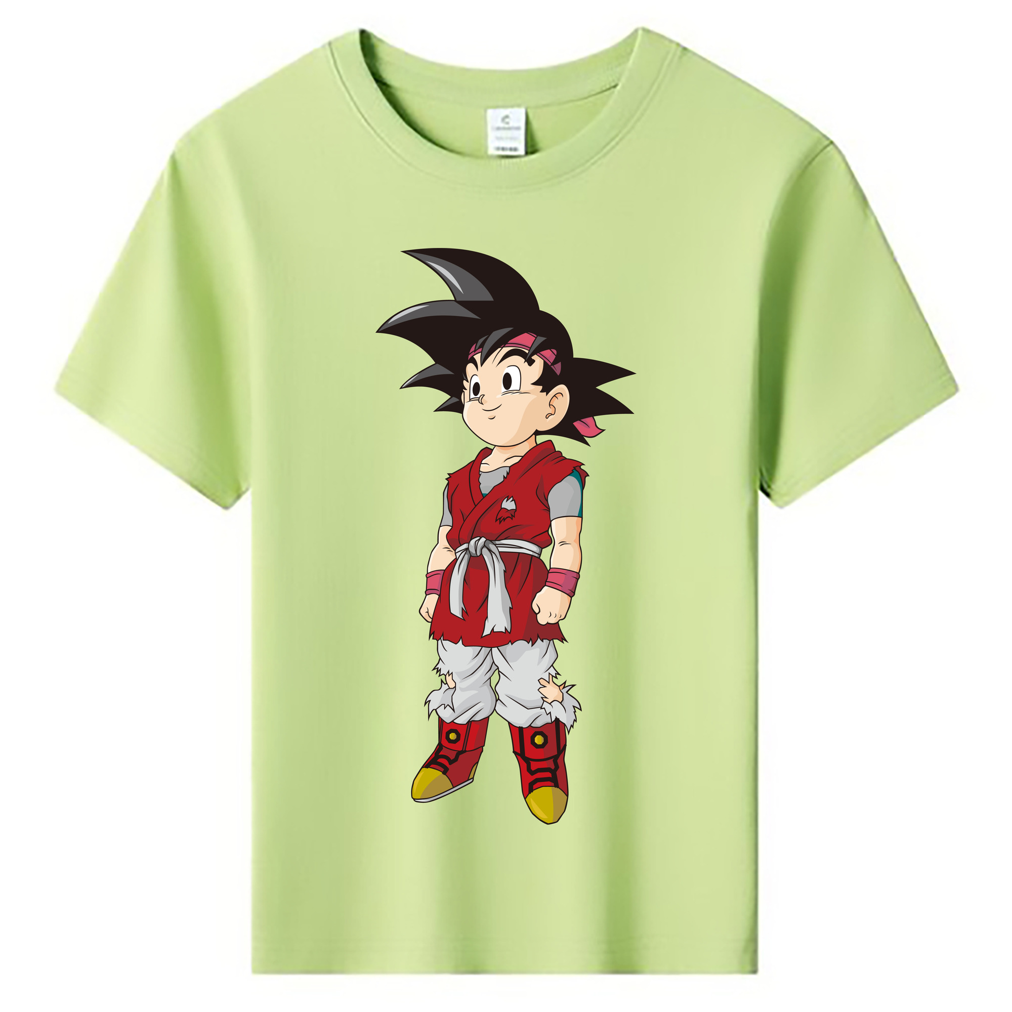 （画像用） ドラゴンボール 孫悟空（そん ごくう）Son Goku カカロット DRAGON BALL Kakarotto 綿100％キッズTシャツ（フロントプリント）